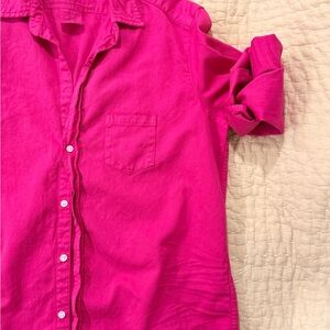 Frank & Eileen “Eileen” Magenta/Hot Pink cotton button up Shirt